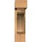 Ekena Millwork Legacy Block Smooth Bracket w/ Offset Brace, Western Red Cedar, 5 1/2"W x 20"D x 20"H BKT0604X20X20LEC05SWR - alternate 3